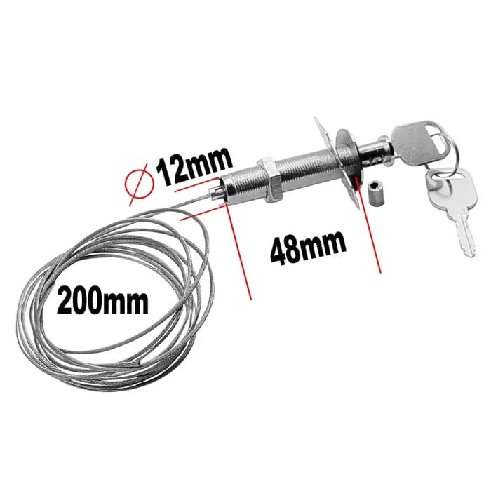 Ouvre-porte de garage Ouvre-porte d’urgence à clé de déconnexion