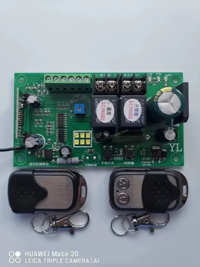 Carte mère de porte de Garage à limite mécanique générale 24V, contrôleur de porte à rabat 315M433M,