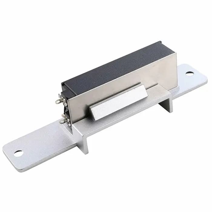 Système de contrôle d'accès de porte en acier inoxydable, serrure à gâche électrique, mode NC, sécurité contre les pannes, 12V