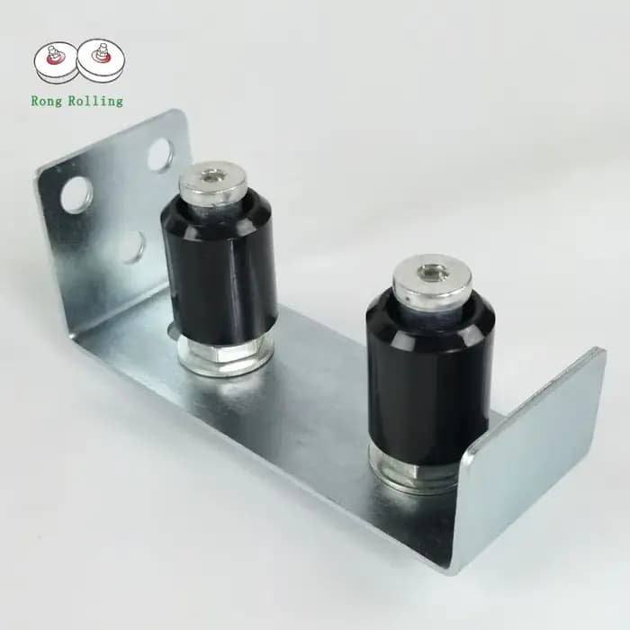 Support de rouleau de guidage supérieur pour portail coulissant