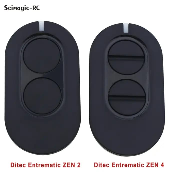 DITEC GOL4 BIXLG4 BIXLP2 BIXLS2 Entrematic ZEN2 ZEN4 ZEN2W ZEN4W Télécommande pour porte de garage 433.92MHz Rolling code gate opener fob