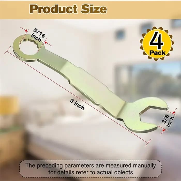 Clé de réglage de Pivot WCS-4Pcs pour cintre de porte coulissante