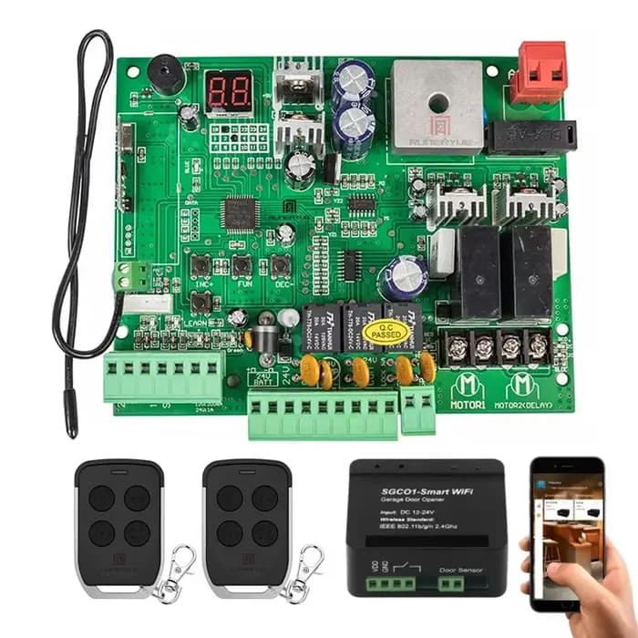 Carte PCB DC 24V pour ouvre-porte battante automatique à Double bras