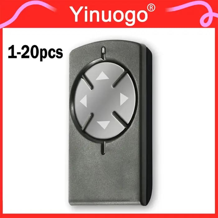 POWERTECH – ouvre-porte de Garage télécommandé, 433MHz, Code roulant, transmetteur portatif POWERTEC