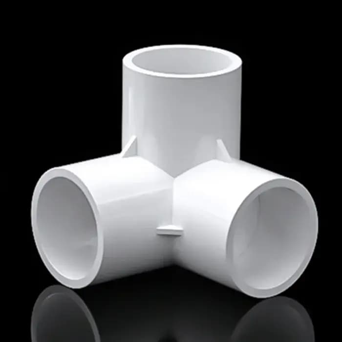 Connecteurs tridimensionnels de tuyaux en PVC, diamètre intérieur 20mm-40mm 3/4/5/6 voies, adaptateu