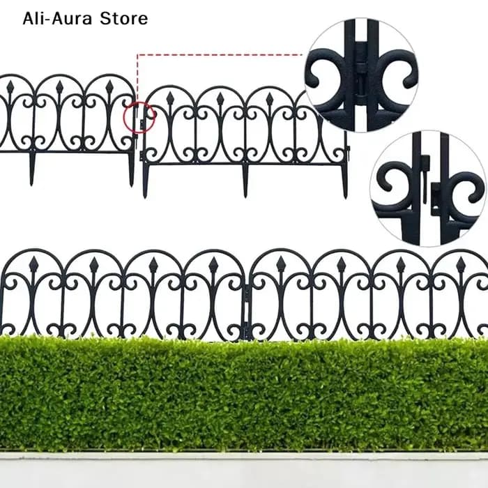 1 pièce Clôture décorative de jardin extérieure