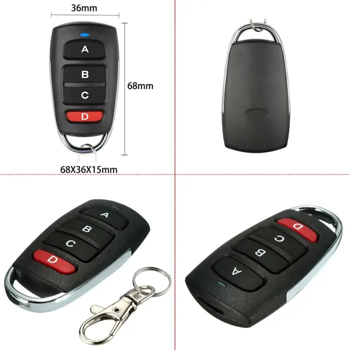 ANSONIC – télécommande de porte de Garage 433.92mhz
