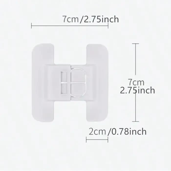 2 mécanismes de verrouillage anti-pincement multi-usages. Conception à double