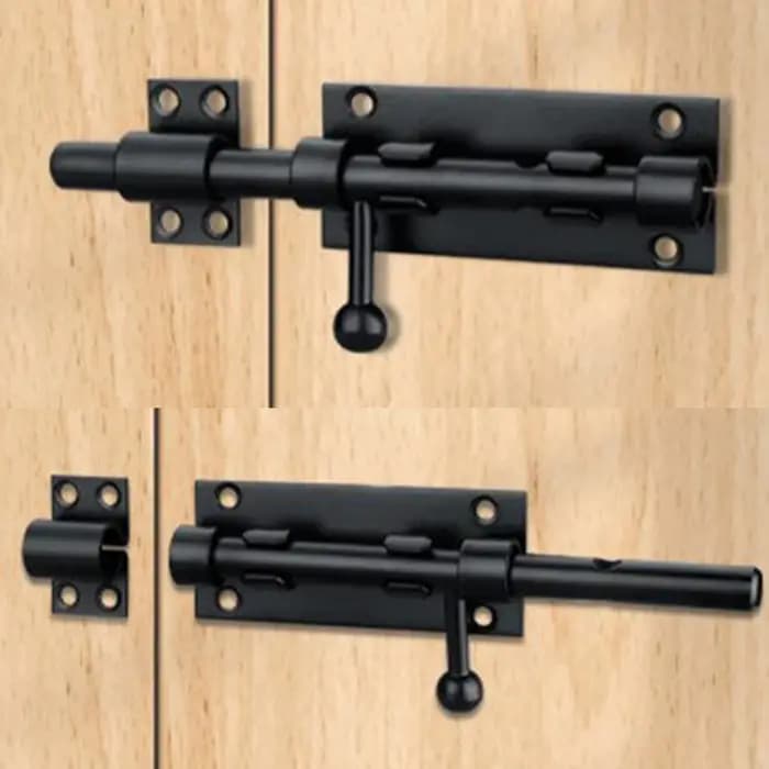 Loquet de porte coulissant robuste, verrou de sécurité pour portail de jardin, abri, tour, quincaillerie domestique