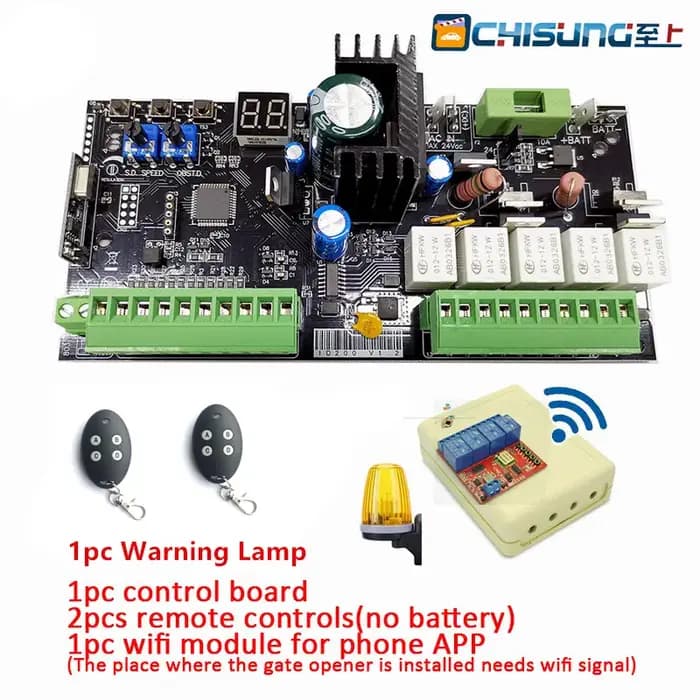 Ouvre-porte battante 12V 24V DC, unité de commande de moteur, contrôleur PCB, carte électronique pour moteur unique ou Double moteur