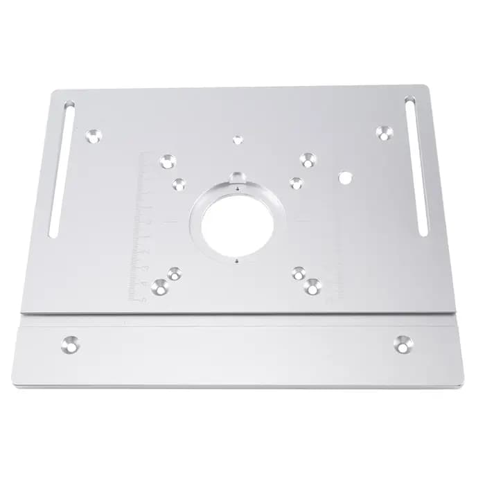 Surpris! Grand Gong électromécanique fraisage du bois panneau rabattable simple plaque d'aluminium chanfreinage coupe