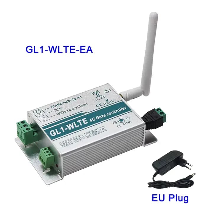 Contrôleur d'ouverture de porte GSM 4G, application d'appel SMS, télécommande Web, relais intelligen