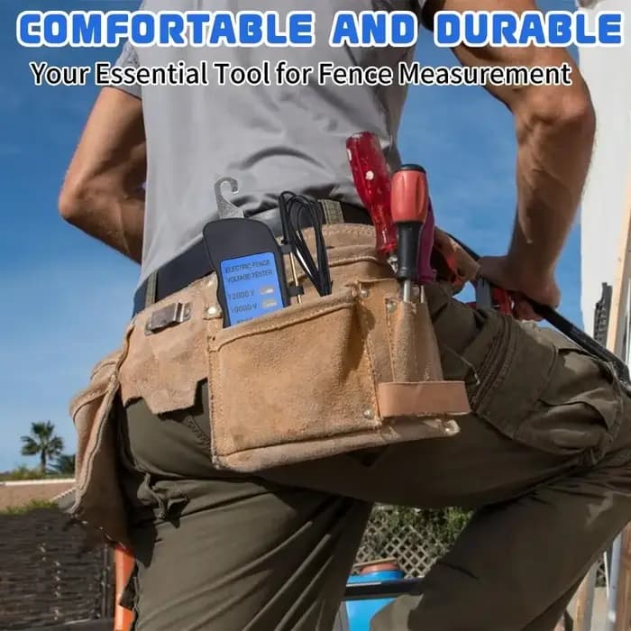 Testeur de clôture électrique Portable 12KV