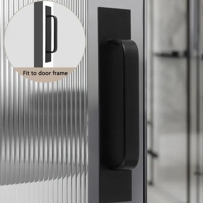 Poignée de Porte Moderne en Alliage d'Aluminium