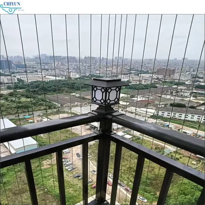 Lame de liaison en plaque d'aluminium, poudre noire, opérateur de porte horizontale, grilles de fenê