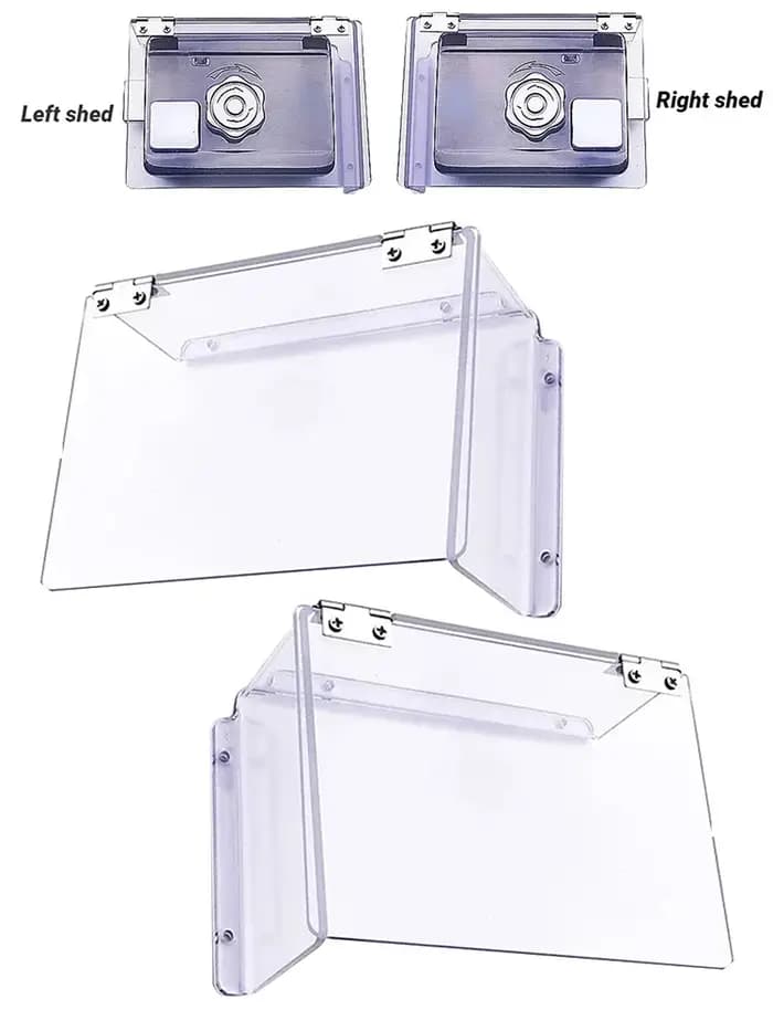 Serrure électrique couverture de pluie