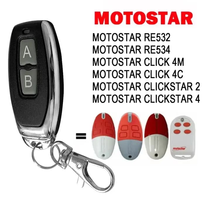 TÉLÉCOMMANDE DE COPIE 2 CANAUX 100 % COMPATIBLE MOTOSTAR