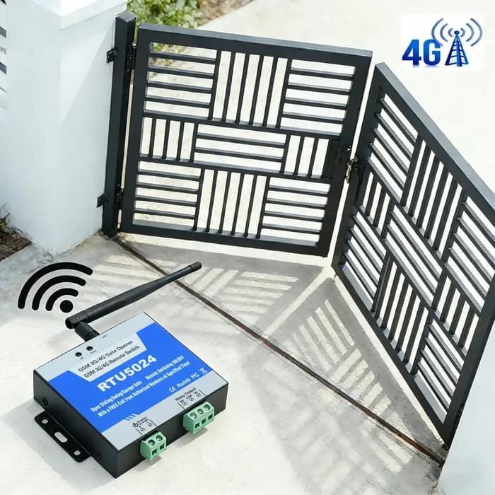 Télécommande GSM 4G SMS à relais unique pour ouvre-porte coulissant