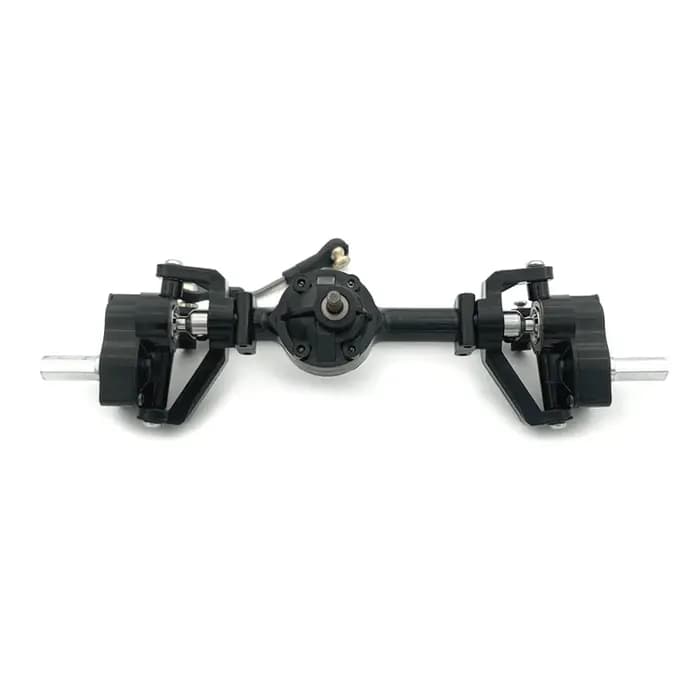 Assemblage d'appellation de portail avant et arrière avec arbre d'entraînement pour WPL C14 C24 C24-1 C34 C44 B14 B24 1/16 pièces de mise à niveau de voiture RC
