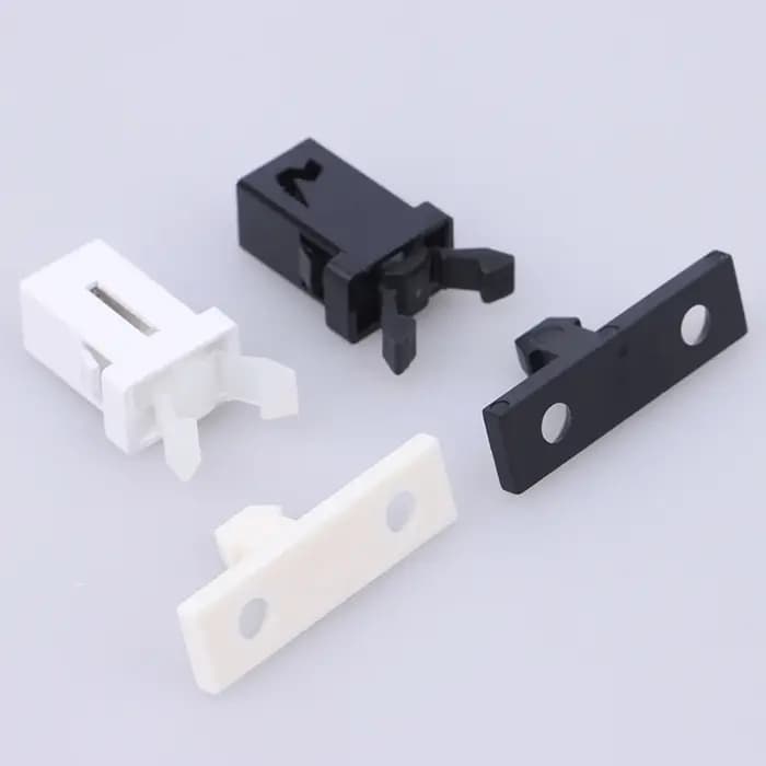 Offre spéciale! 10 pièces de serrures de porte noires et blanches PR-001 pour climatiseur MS