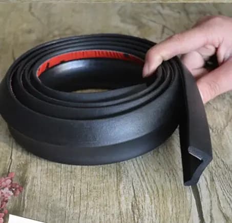 Bande d'étanchéité arina portable polyvalente pour porte de garage, remplacement des bords de la mai