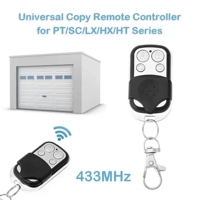 Télécommande universelle 433 MHz pour portes électriques, clés de télécommande pour portails, comman