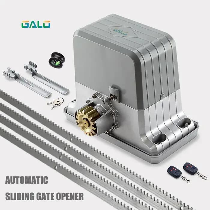 Ouvre-porte coulissant automatique Max pour portails jusqu'à 5 m/16 pieds de long, capacité de 4000 lb, ferme-porte coulissant