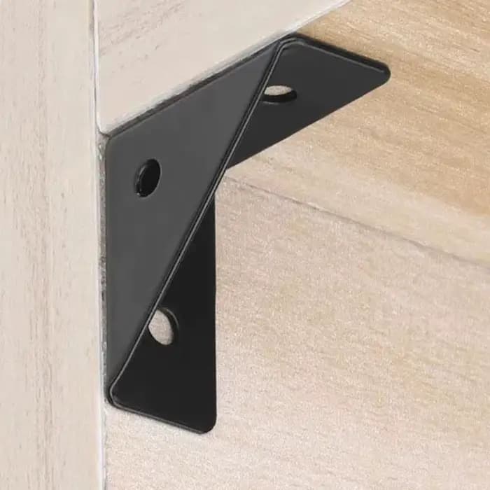 Supports d'angle en acier robustes : 90 ° Support d'angle droit