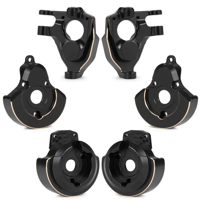 Poids d'articulation en laiton et couvercle de portail pour axe