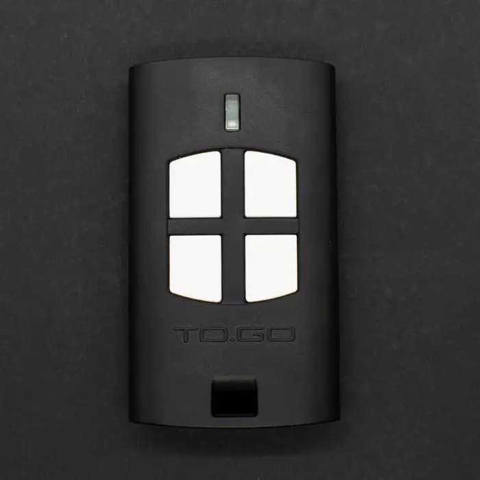 Télécommande de portail électrique BENINCA TO GO 4WV 433,92 MHz pour porte de garage (modèles 2VA, 4