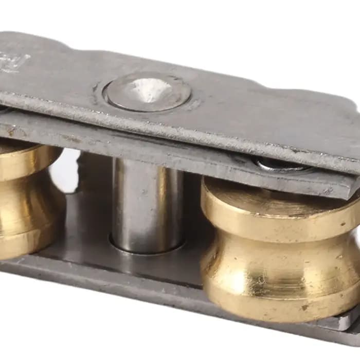 Rouleau de porte coulissante à Double rouleaux