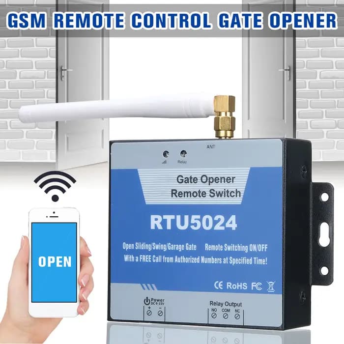 Ouvre-porte RTU5024 4G SMS alarme intelligente reconnaissance d'identification