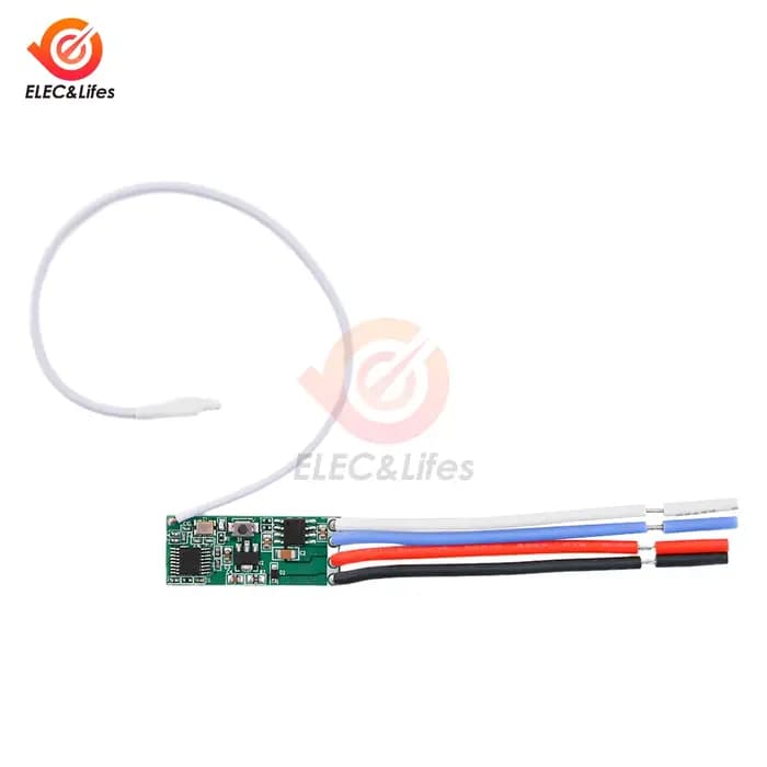 Module de télécommande sans fil à distance avant et arrière, DC 3V-12V, petit Module de commande d'e