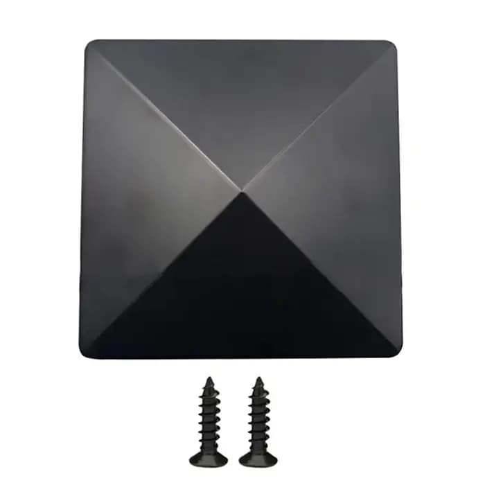 Capuchon de poteau de clôture en plastique Durable de 4x4 pouces