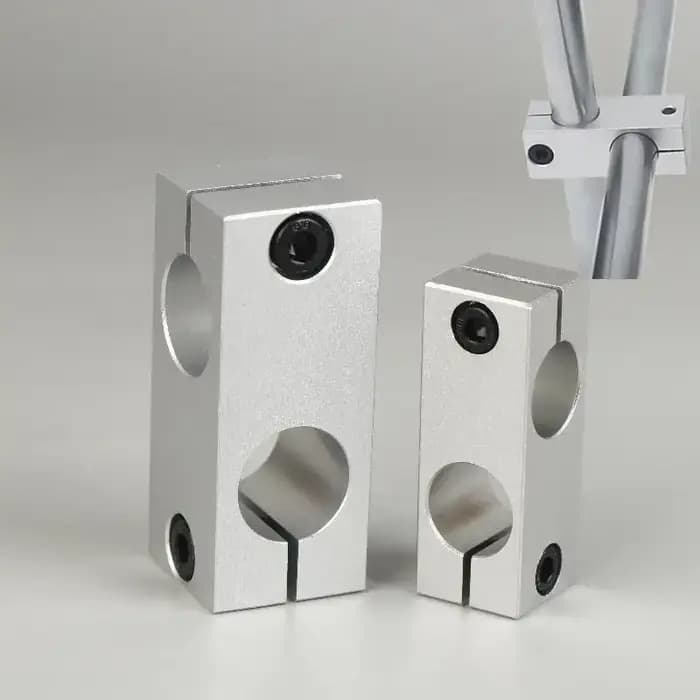 1 pièce Clip de fixation en aluminium pour poteau