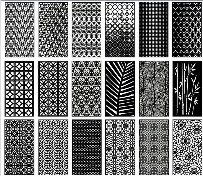 Panneaux de clôture horizontaux en aluminium, écrans d'intimité, clôtures métalliques pour jardin, cour, patio, villa, extérieur, modernes, sur mesure, noir, gris