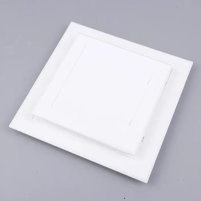 Porte d'accès en PVC blanc universelle