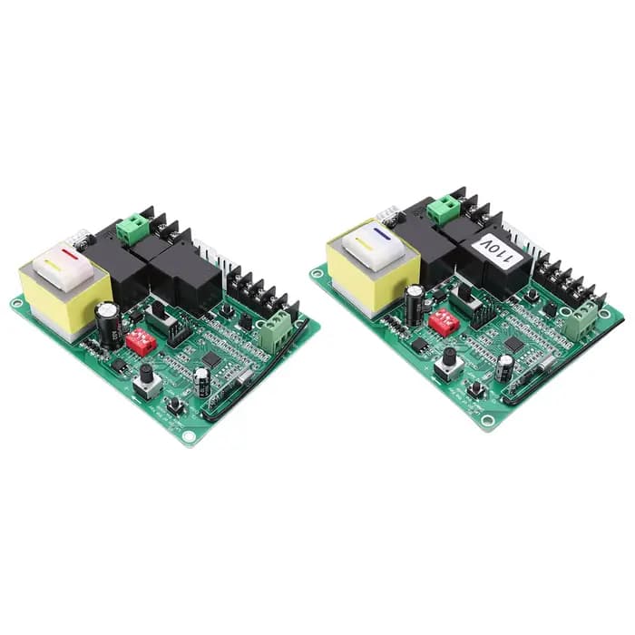 Ensemble de carte de commande pour ouvre-porte coulissant, carte de circuit de commande de porte électrique universelle avec télécommande pour usine, école, etc.