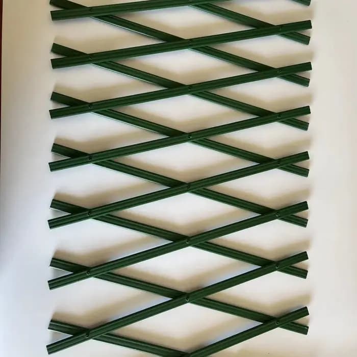 Treillis de jardin extensible, clôture en treillis plastique épaissi, support rétractable pour plant