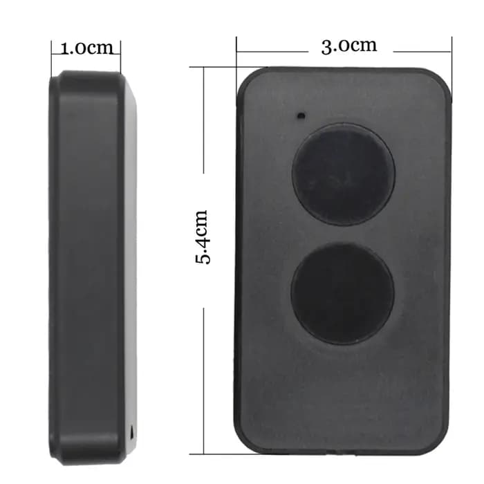 DOORHAN – transmetteur de porte de Garage-2 télécommandes à Code roulant 433MHz
