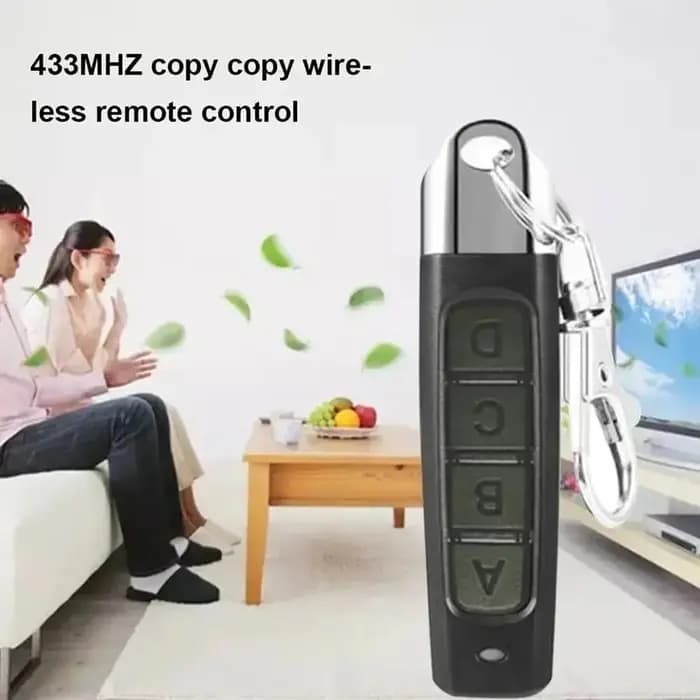 Porte-clés 433MHZ, télécommande automatique