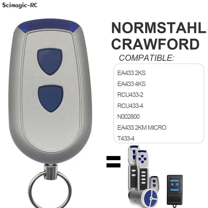 Normstahl – télécommande de porte de Garage en acier Standard
