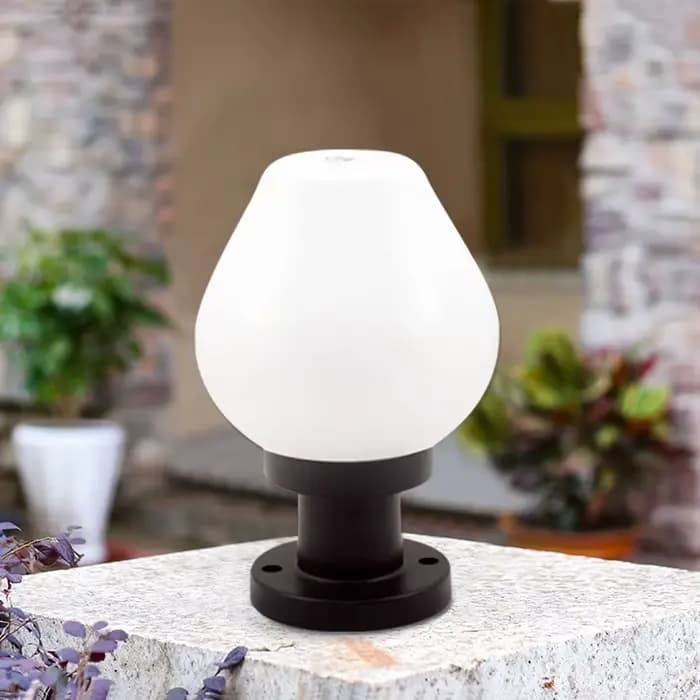 Lampe de poteau extérieure étanche super lumineuse pour portail, éclairage domestique extérieur, lampe d'ingénierie pour poteau de porte