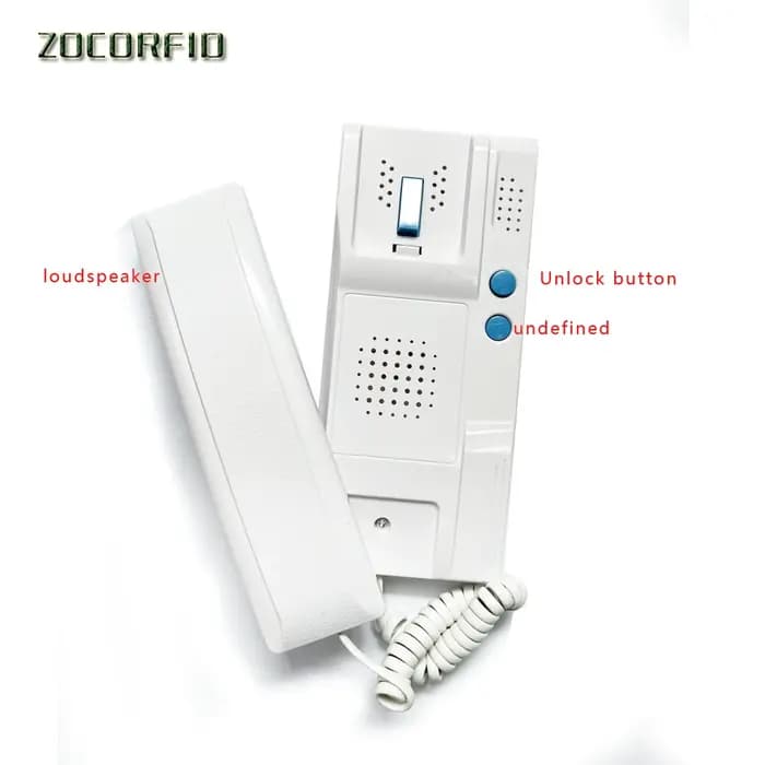 Extension de système d'interphone de construction/sonnette non Vsual