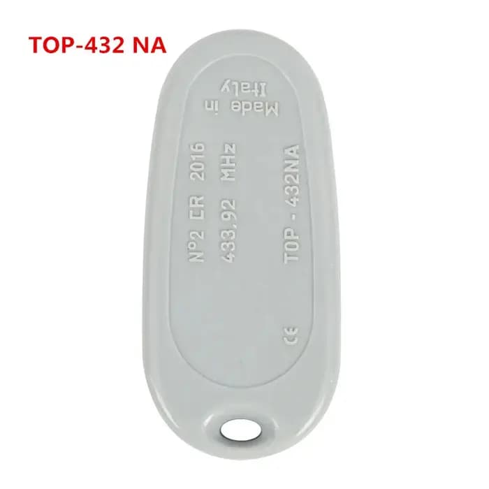 TOP432EE Télécommande 2 canaux Top 432EV Code fixe Fréquence 433,92 MHz