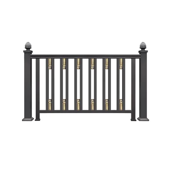 Dernière porte de patio moderne et élégante en aluminium, porte d'entrée de Villa solide