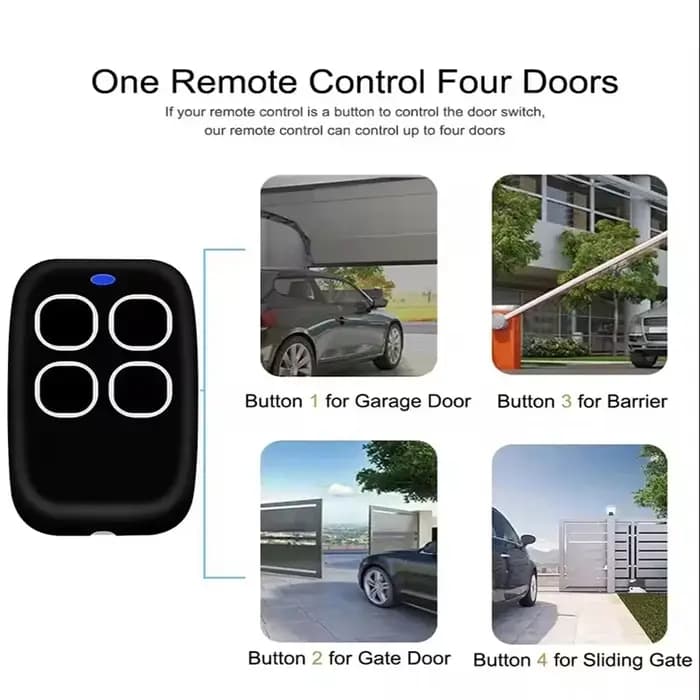 Duplicateur de télécommande RF pour porte de Garage