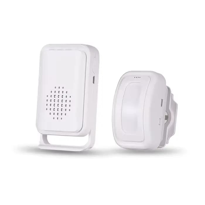 Sonnette de bienvenue sans fil avec capteur de mouvement PIR, alarme à induction, maison, magasin, e