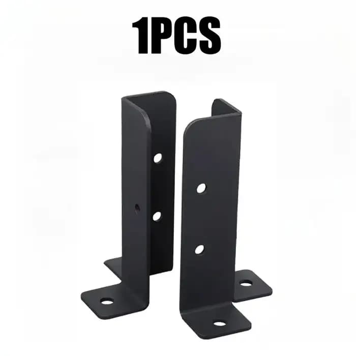 Support de Base de poteau de clôture en bois réglable, Support Portable, Support de Base de poteau r
