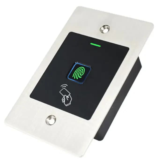Machine de contrôle d'accès intégrée avec carte RFID, lecteur d'empreintes digitales, 125KHz, EM, lP